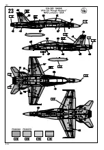 Предварительный просмотр 8 страницы REVELL F/A-18 D Hornet Wild Weasel Assembly Manual