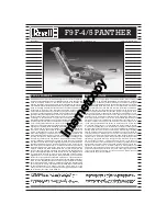 REVELL F9 F-4/5 Panther Assembly Manual предпросмотр