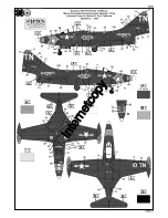 Предварительный просмотр 11 страницы REVELL F9F-5P Panther Assembly Manual