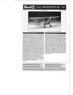 Предварительный просмотр 1 страницы REVELL Fairey Swordfish Mk.I Assembly Manual