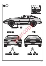 Предварительный просмотр 11 страницы REVELL Ferrari 365 GTB4 Daytona Assembly Manual