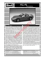 Preview for 1 page of REVELL Ferrari SA Aperta Assembly Manual