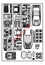 Предварительный просмотр 5 страницы REVELL Ferrari Testarossa Assembly Manual