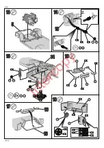 Предварительный просмотр 8 страницы REVELL Ferrari Testarossa Assembly Manual