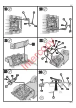 Предварительный просмотр 9 страницы REVELL Ferrari Testarossa Assembly Manual