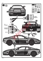 Предварительный просмотр 14 страницы REVELL Ferrari Testarossa Assembly Manual