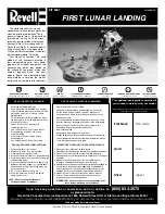 REVELL First Lunar Landing Assembly Manual preview