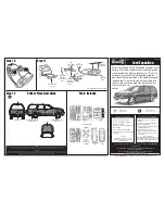 REVELL Ford Expedition Assembly Manual предпросмотр