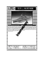 Preview for 1 page of REVELL German Heavy Cruiser Blucher Assembly Manual