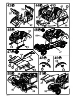 Предварительный просмотр 10 страницы REVELL German Staff Car "Admiral Cabriolet" Assembly Manual