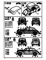 Предварительный просмотр 12 страницы REVELL German Staff Car "Admiral Cabriolet" Assembly Manual