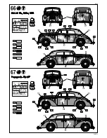 Предварительный просмотр 13 страницы REVELL German Staff Car "Admiral Cabriolet" Assembly Manual