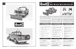 REVELL GMC PICKUP WITH SNOW PLOW Assembly Instructions Manual preview