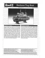 Preview for 1 page of REVELL Harbour Tug Boat Assembly Instructions Manual