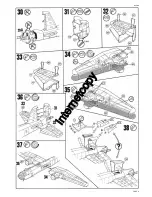 Предварительный просмотр 9 страницы REVELL Heinkel He 177 A-6 & Hs293 Assembly Manual