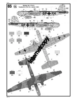 Предварительный просмотр 14 страницы REVELL Heinkel He 177 A-6 & Hs293 Assembly Manual