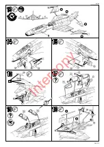 Предварительный просмотр 13 страницы REVELL ICONS OF AVIATION TIGER MEET Gift Set Assembly Manual