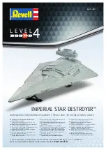 REVELL IMPERIAL STAR DESTROYER Manual preview