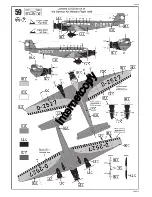 Preview for 15 page of REVELL Junkers Ju-52/2M Civil Version Assembly Manual