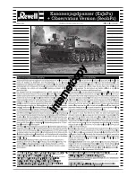 REVELL Kanonenjagdpanzer (KaJaPa) Assembly Manual preview