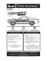 REVELL KIT 1194 Assembly Manual preview