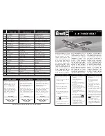 REVELL KIT 1371 Assembly Manual предпросмотр