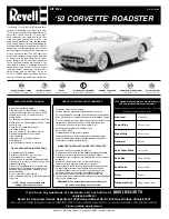 REVELL KIT 2164 Assembly Manual preview