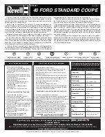 REVELL KIT 2387 Assembly Manual preview