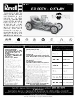 REVELL KIT 4294 Assembly Manual предпросмотр