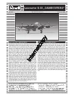 Preview for 1 page of REVELL Lancaster B.III "Dambusters" Assembly Manual