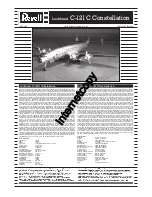 Preview for 1 page of REVELL Lockheed C-121C Constellation Assembly Manual