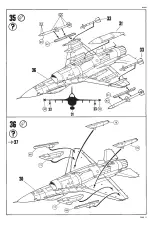 Preview for 11 page of REVELL Lockheed Martin F-16 Mlu Tigermeet 09 Assembly Manual