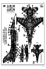 Preview for 13 page of REVELL Lockheed Martin F-16 Mlu Tigermeet 09 Assembly Manual