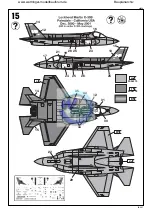 Предварительный просмотр 7 страницы REVELL Lockheed Martin X-35B JSF Manual