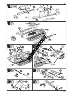 Предварительный просмотр 7 страницы REVELL M-48 & Scissors Bridge Assembly Manual