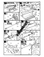 Предварительный просмотр 7 страницы REVELL M48 A2 Assembly Manual