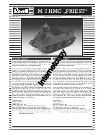 Preview for 1 page of REVELL M7 HMC Priest Assembly Manual