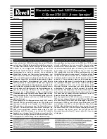 Preview for 1 page of REVELL Mercedes-Benz Bank AMG Mercedes C-Class DTM 2011 Bruno Spengler Assembly Manual