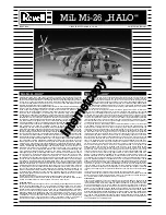 Preview for 1 page of REVELL MiL Mi-26 Halo Assembly Manual