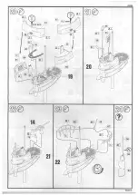 Предварительный просмотр 9 страницы REVELL Minenleger VII D Assembly Manual