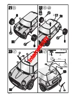 Preview for 10 page of REVELL Mini Cooper Assembly Instructions Manual