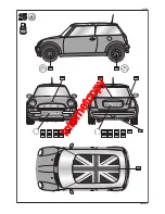 Предварительный просмотр 11 страницы REVELL Mini Cooper Assembly Instructions Manual