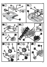 Предварительный просмотр 9 страницы REVELL MONOGRAM SHELBY COBRA 427 S/C Assembly Manual