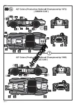 Предварительный просмотр 12 страницы REVELL MONOGRAM SHELBY COBRA 427 S/C Assembly Manual