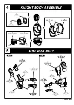 Preview for 5 page of REVELL Monogram The Gold Knight Of Nice Assembly Manual