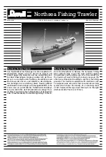 REVELL Northsea Fishing Trawler Assembly Manual предпросмотр