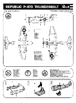 REVELL P-47D Thunderbolt Razorback Manual preview