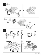 Предварительный просмотр 15 страницы REVELL Peterbilt 359 Conventional Tractor Manual