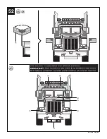 Предварительный просмотр 37 страницы REVELL Peterbilt 359 Conventional Tractor Manual