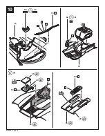 Предварительный просмотр 14 страницы REVELL Porsche 918 Spyder Assembly Instructions Manual